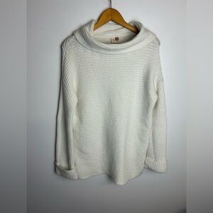 Anthropologie Pilcro Turtleneck Pullover Sweater Size XS Oversized Minimalist